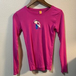 Pink Lucy Long Sleeve Shirt